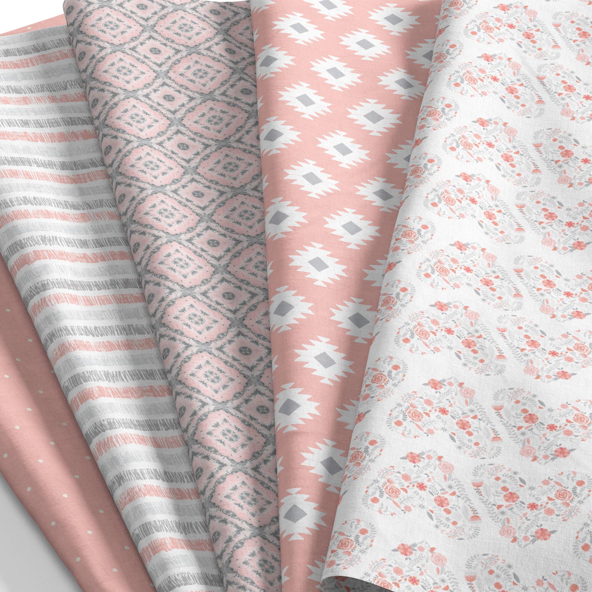 SINGER Blush Hearts Cotton Fabric Bundle
